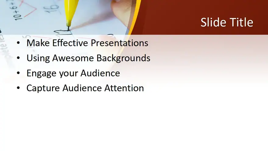Free Math PowerPoint Template