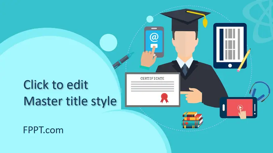 Free Online Training PowerPoint Template