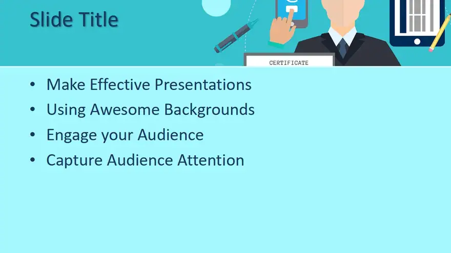 Free Online Training PowerPoint Template