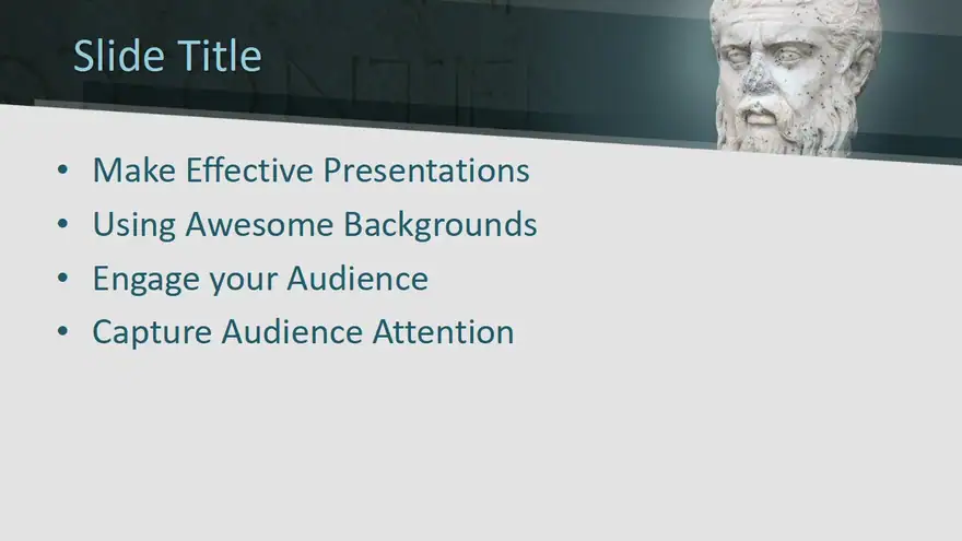 Free Plato PowerPoint Template