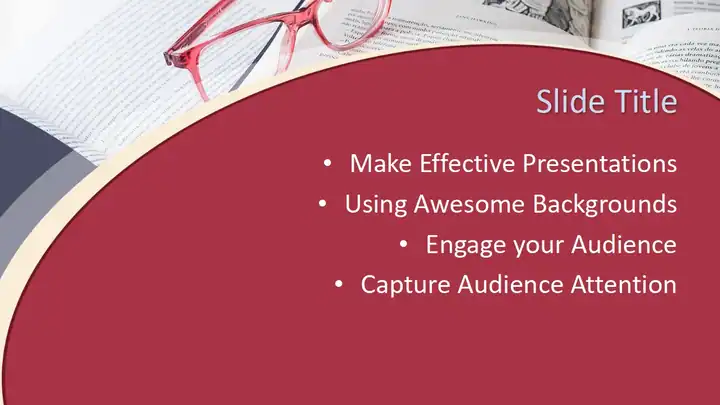 Free Reading PowerPoint Template