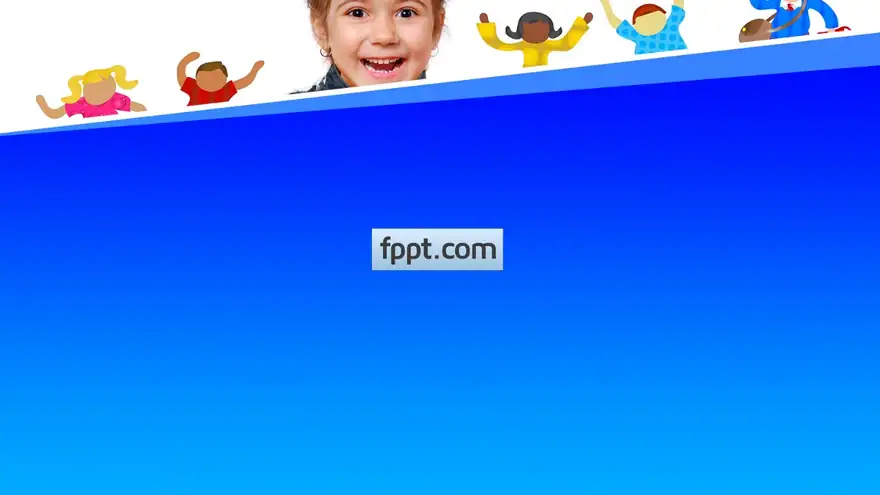 Free School Children Student PowerPoint Template