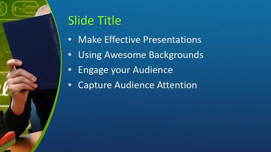Free School Education PowerPoint Template