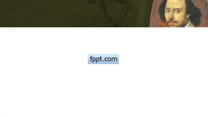 Free Shakespeare PowerPoint Template