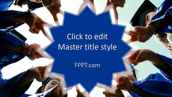 Free Virtual Graduation PowerPoint Template