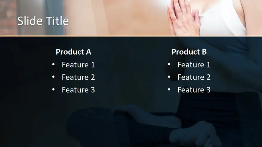 Free Yoga Poses PowerPoint Template