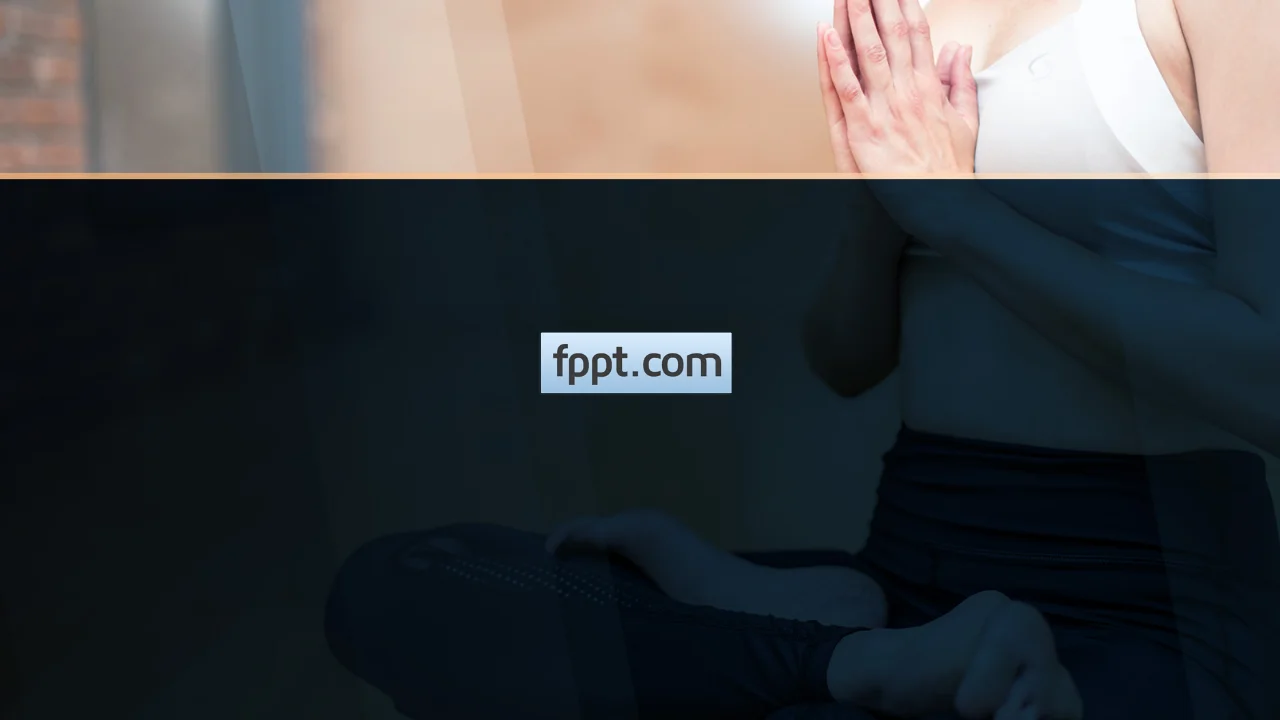 Free Yoga Poses PowerPoint Template