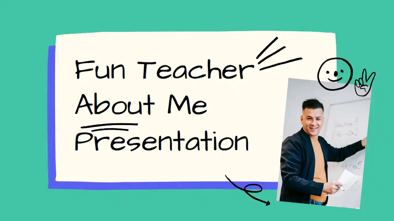 Fun teacher about me Slides