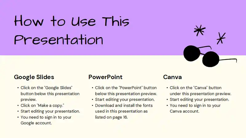 Fun teacher about me Slides