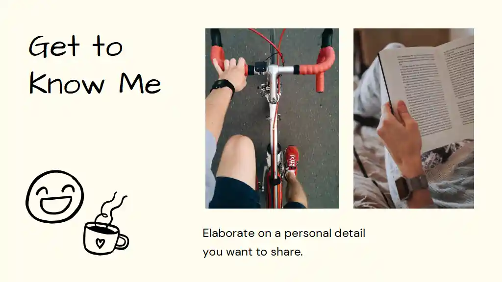 Fun teacher about me Slides