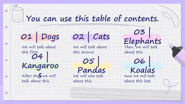 Geometrical Shapes and Volume, free school template.