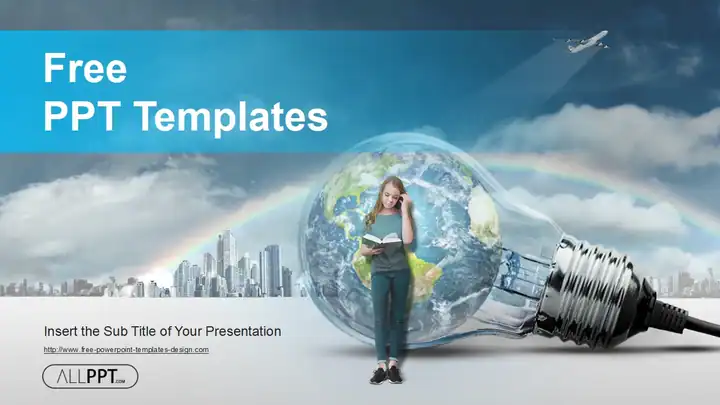 Global Education Solution PowerPoint Templates