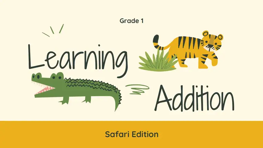 Grade 1 Addition Slides