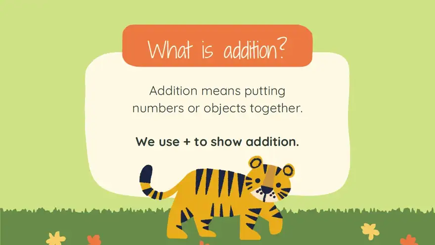 Grade 1 Addition Slides