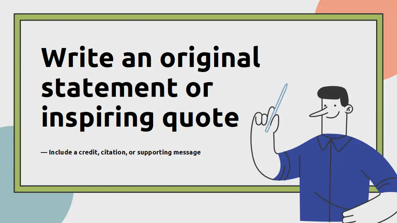 Grey Cute Illustrative E-Learning Slides