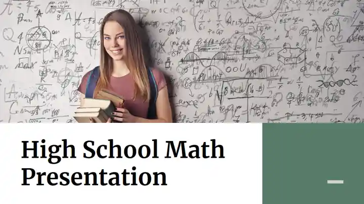 High school math Slides