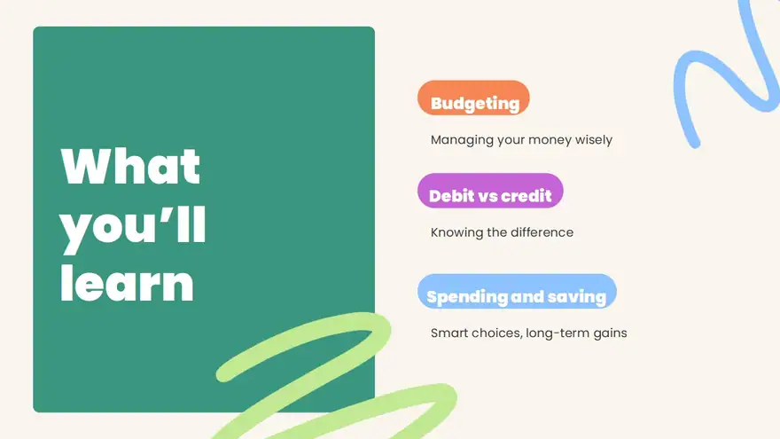 High School Personal Finance 101 Lesson