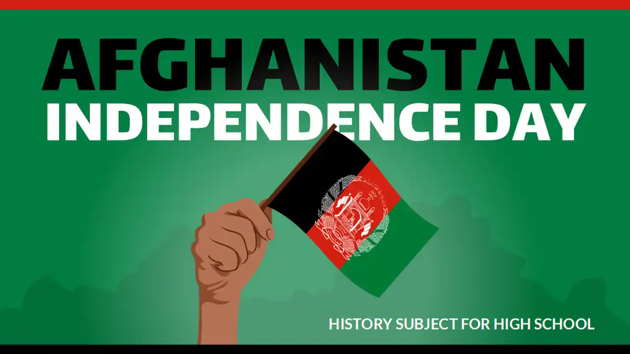 History Subject for High School: Afghanistan Independence Day Slides