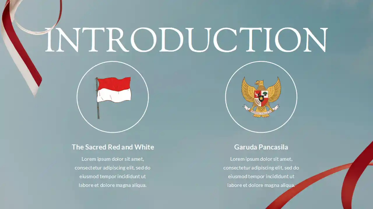 History Subject for High School: Indonesian Independence Day Slides