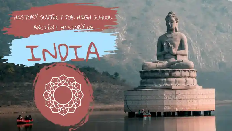 History Subject for Middle School Ancient History of India Educational Slides