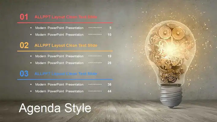 Ideas Light Bulb PowerPoint Templates
