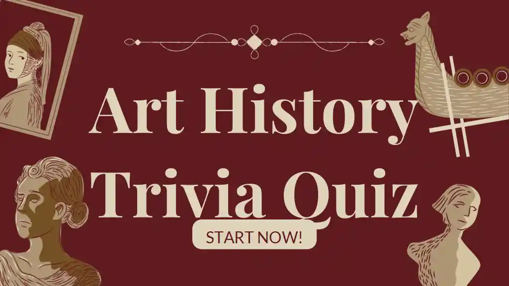 Illustrated Art History Trivia Quiz Slides