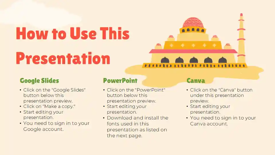 Illustrated Cities of the World Lesson Slides
