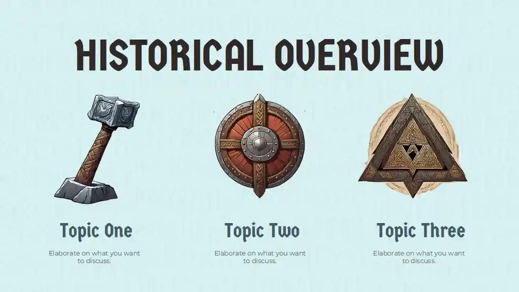 Illustrated Norse Mythology Lesson Slides