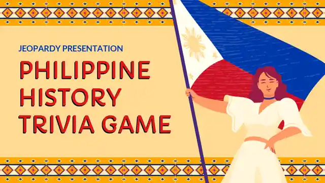 Illustrated Philippine History Trivia Game