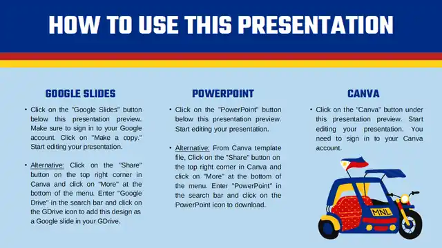 Illustrated Philippine Independence Day Slides