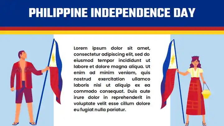 Illustrated Philippine Independence Day Slides