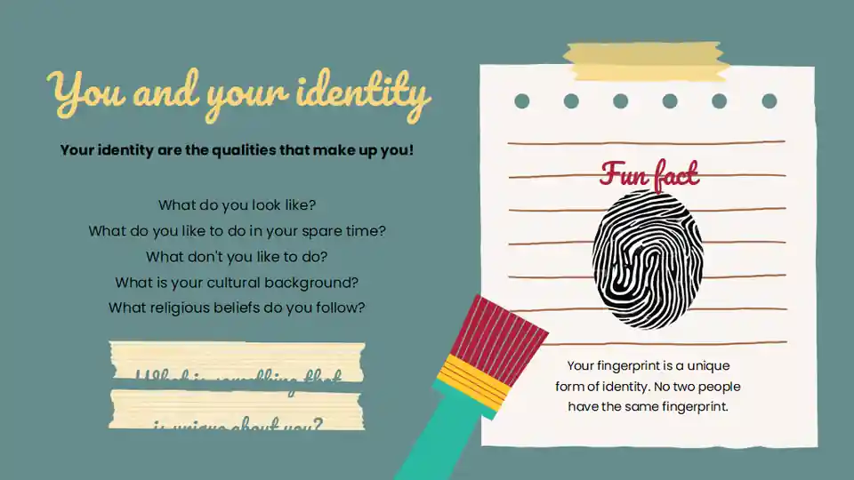 Illustrated Self-Portraits: Identity and Self-Expression Lesson