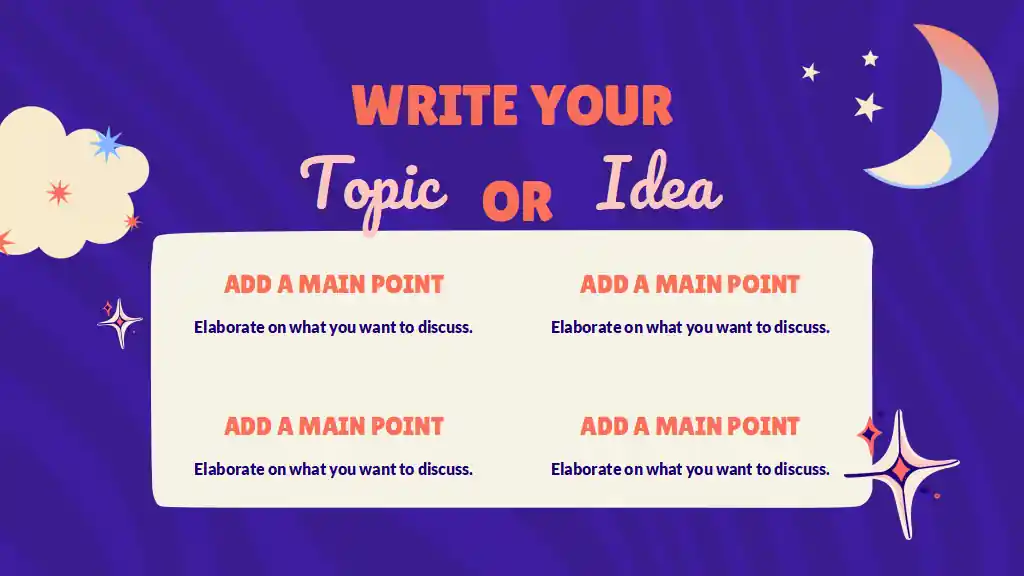 Illustrative Lettering Designs Educational Slides