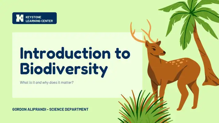 Introduction to Biodiversity Lesson for Middle School