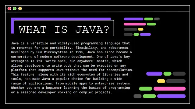 Introduction to Java Programming for High School Slides