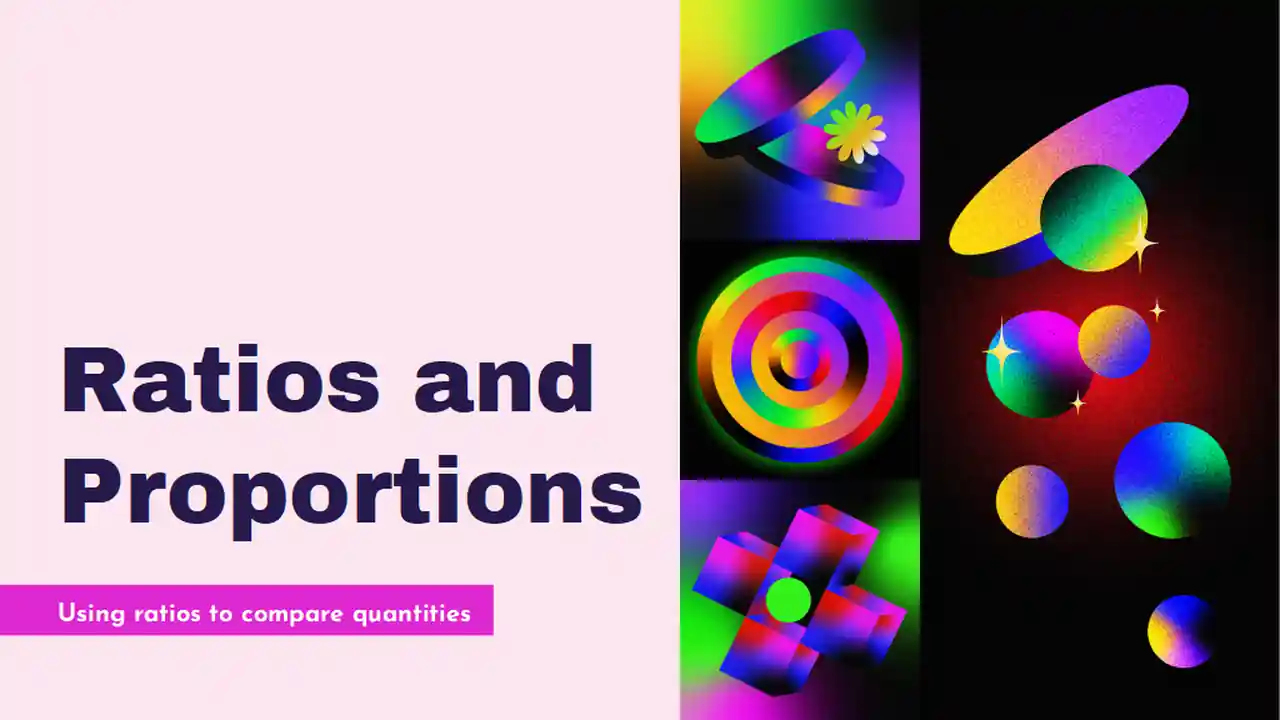 Introduction to Ratio and Proportion for High School Slides