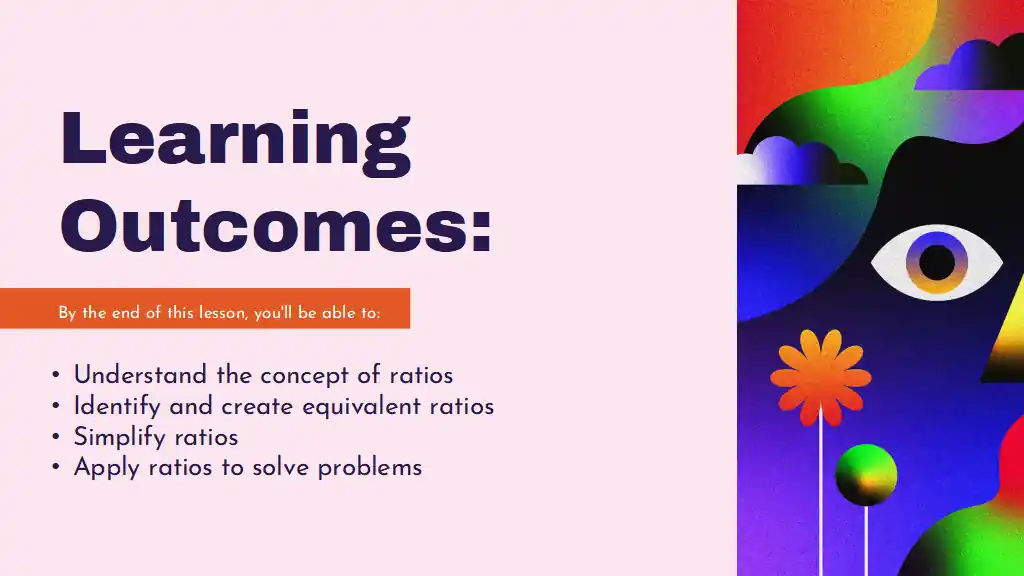 Introduction to Ratio and Proportion for High School Slides