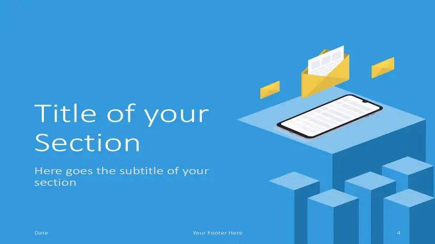Isometric eLearning Template for PowerPoint and Google Slides