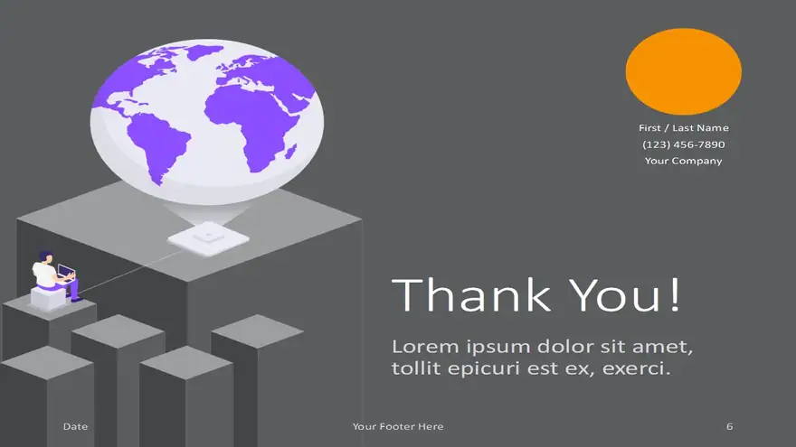 Isometric eLearning Template for PowerPoint and Google Slides
