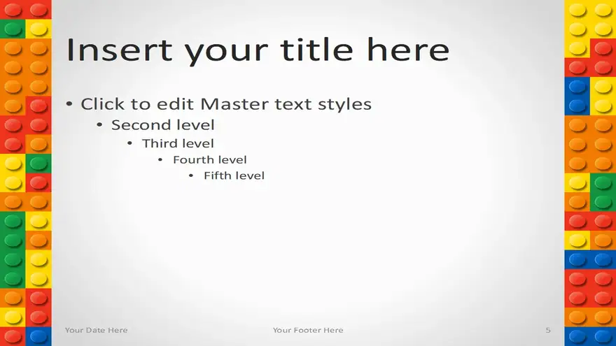 LEGO PowerPoint Template