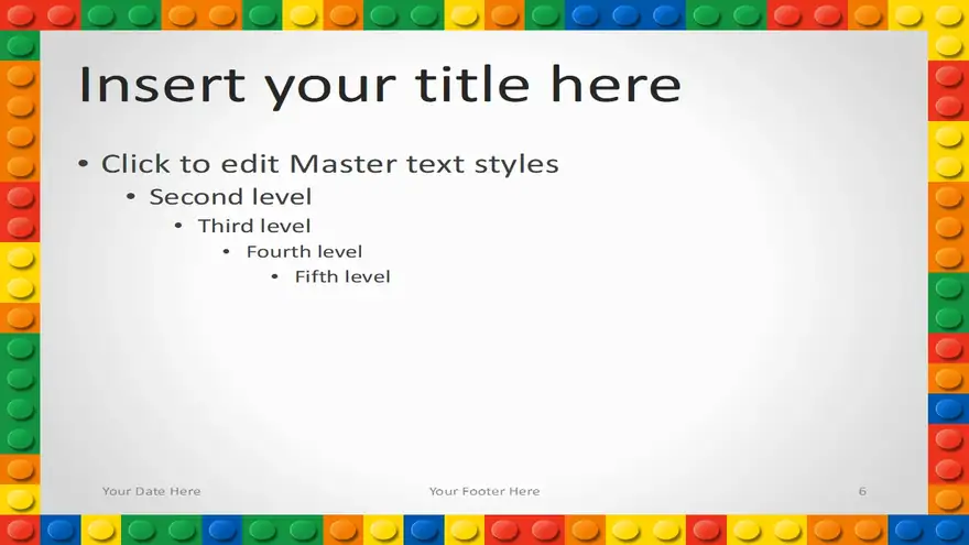 LEGO PowerPoint Template