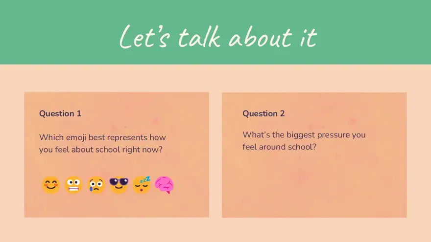 Mental Health and Academic Success Slides