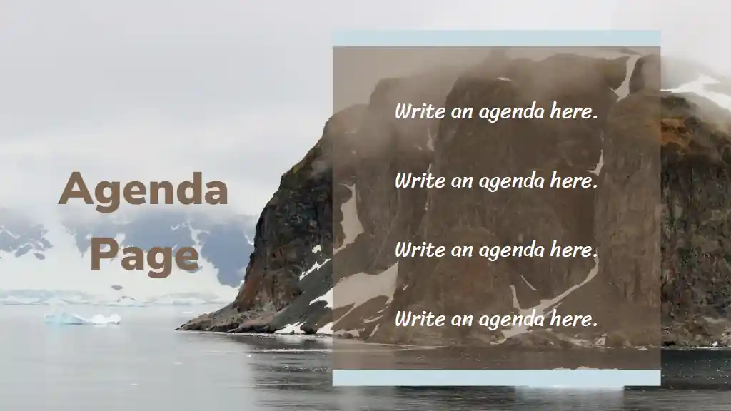 Minimal Geography Lesson Slides