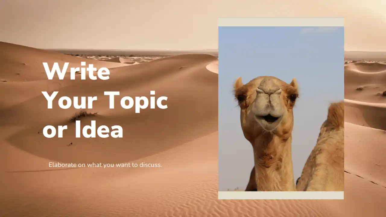 Minimal Geography Lesson Slides