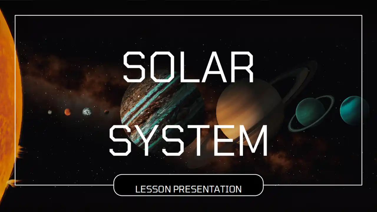 Minimal Solar System Lesson Slides