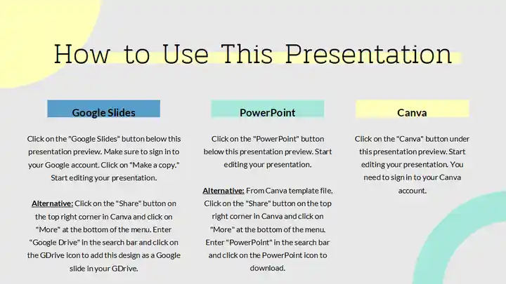 Minimal Teachers' Meeting Agenda Slides