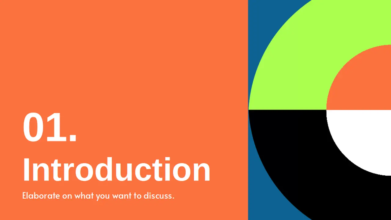 Modern Minimal Thesis Defense Slides