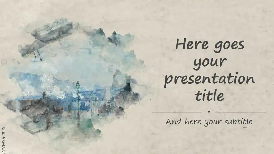 Monet Free Template for Google Slides, Canva and PowerPoint Presentations