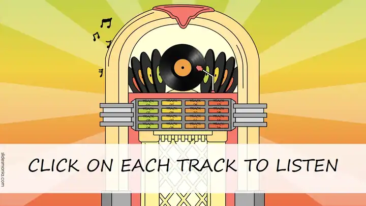 My class Jukebox, interactive and animated template.