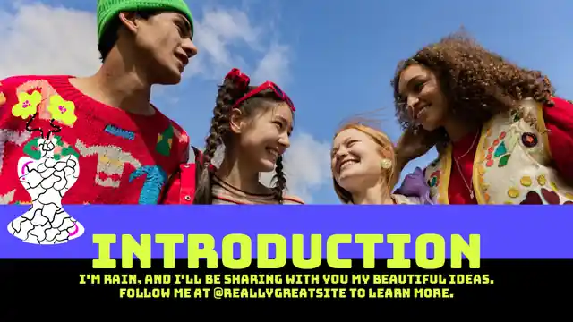 Neon High School Yearbook Slides